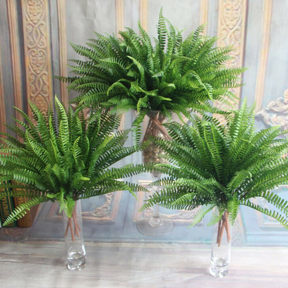 artificial ferns for outside