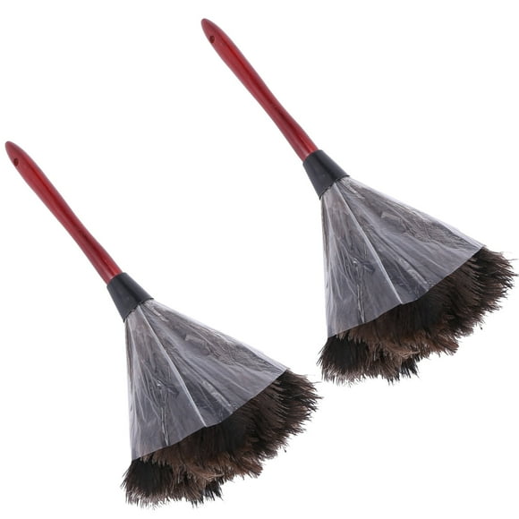 2x Ostrich Cleaning Feather Duster Ostrich Feather Duster Ostrich Feather Duster Ostrich Feather Duster Soft Feather Duster