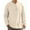 White, variant on KHONTS Men's Long Sleeve Waffle Henley Shirts Casual Fall Thermal Shirts Button T-Shirt White XL