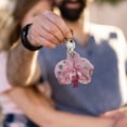 thumbnail image 5 of Jiibva Flower Keychain, Simulation Orchid Lily Keychain Y2k Aesthetic Flower Keyring Bag Purse Charms Handbags Decoration Accessories, 5 of 7