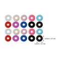 thumbnail image 2 of Raindrops 100Pcs Assorted Color Rubber Stopper Beads for Jewelry Making DIY Crafts and Bracelet Decoration, 2 of 8