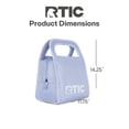 thumbnail image 4 of RTIC Insulated Lunch Bag, Soft-Sided Freezable & Collapsible Cooler, Periwinkle, 4 of 8