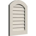 thumbnail image 3 of 20"W x 28"H Arch Top Gable Vent (25"W x 33"H Frame Size): Primed, Non-Functional, Smooth Pine Gable Vent w/ Decorative Face Frame, 3 of 13