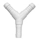 thumbnail image 1 of conexión yee de inserción 1/2 pulgada blanco, 1 of 4