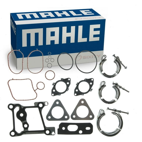 MAHLE Turbocharger Mounting Gasket Set compatible with Ford D Duty F-250 F-350 F-450 F-550 Super 6.7L V8 2011-2014