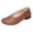 Brown, variant on Sngxgn Women's Ballet Flats Walking Flats Slip On Work Shoes Flats Shoes for Woman Soft Lightweight(Beige,37)