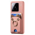 thumbnail image 2 of Case for FOXDOCK Xiaomi 15 Pro , Leather, Bear Ring, Card Holder, 2 of 4