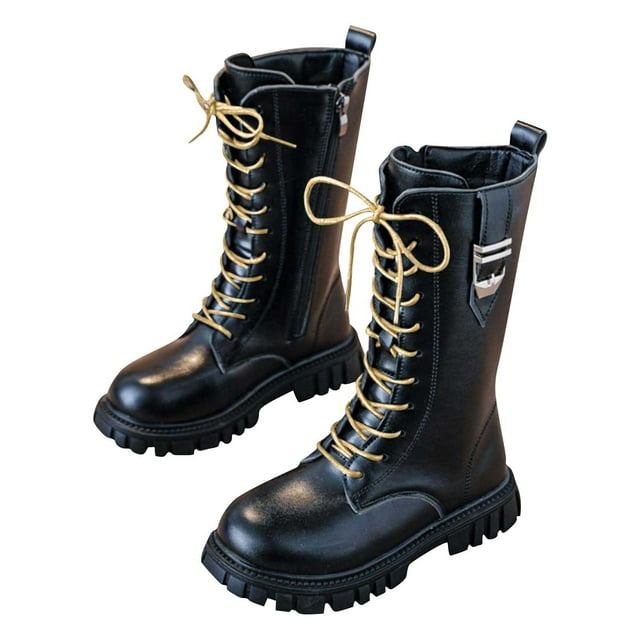 Boots for Girls Bows - Little Girl Fashionable Princess Boots - Fall and Winter Style