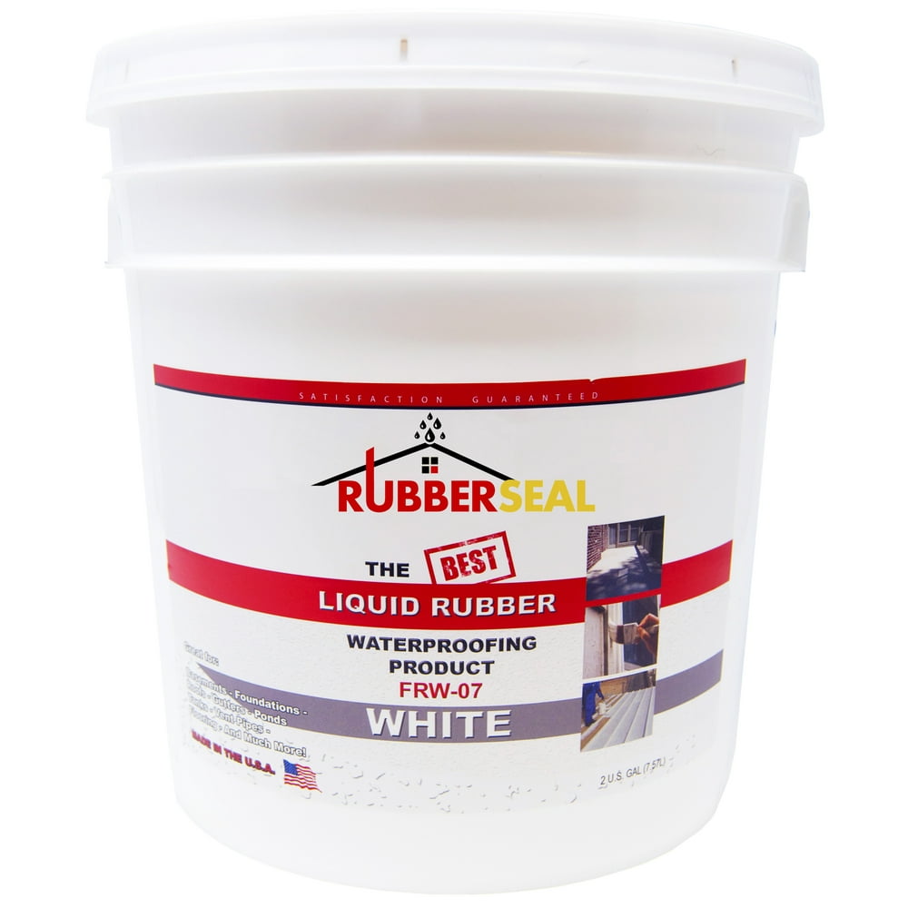 Rubberseal Liquid Rubber 2 Gallon White