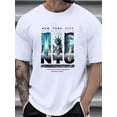 thumbnail image 1 of Hockey Theme Man's T-Shirt - 220g Tee For Adult, Men, Women, Teen, Teenager, Adolescent, Youth, 1 of 6