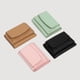 thumbnail image 4 of Monedero pequeño de piel suave para mujer, monedero de tela, minicartera para mujer, monedero corto, 4 of 5