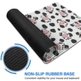 thumbnail image 6 of Long Mouse Pads for Desk,White Cow Spot Pattern Desk Mats on Top Of Desks, Desk Mouse Pad Extra Large with 3mm Non-Slip Base and Stitched Edge for Gaming,Office,Work,Home 31.5"x11.8", 6 of 6