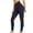 Navy, variant on Women Scrunch Butt Lifting Seamless Leggings Booty High Waisted Workout Athletic Gym Yoga Pants for Women