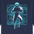 thumbnail image 3 of Avatar - The Last Airbender - Aang Airbending - Youth Long Sleeve Graphic T-Shirt, 3 of 5