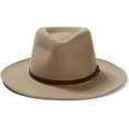 thumbnail image 3 of Stetson Men's Bozeman Outdoor Hat (Mushroom, Large), 3 of 4