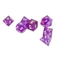 thumbnail image 3 of Juego de Dados Poliédricos ANGGREK Número Claro y Suave 7 Uds para Hombres y Mujeres para Fiestas, 3 of 8