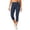 Navy, variant on Ltctricy Capri Leggings for Women Stretchy High Waisted Slim Fit Yoga Pants Casual Workout Pants for Gym Running(Purple,X-Large)
