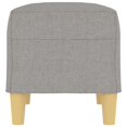 thumbnail image 2 of vidaXL Bench Light Grey 70x35x41 cm Fabric, 2 of 4