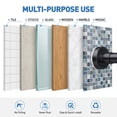thumbnail image 7 of Curtain Rods No Drilling, 41-122in Adjustable Tension Window Curtain Rod with Spring Loaded, Heavy Duty Non-Slip Curtain Rod for Bedroom, Living Room, Rust-Resistant Rod for Bathroom, 7 of 7