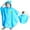 Blue, variant on NOKIO Rain Poncho Kids, Toddler Poncho with Hood, Waterpoof Rain Jacket Coat,3D Cartoon Children Rainwear for Girl Boy Kids Raincoats Waterproof Rain Jacket Hooded Rain Poncho