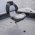 thumbnail image 6 of Boat Seat Base Aluminum Alloy Marine Boat Seat Mount Boat Seat Pedestal Base with 3/4in Pin Post Socket, 6 of 23