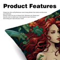 thumbnail image 2 of Mermaid Chair Pillow Covers Set of 2 Throw Pillow Decorative Pillows Velvet with Unique Patterns for Various Occasions - Available in 16x16, 18x18, and 20x20 Inches, 2 of 6