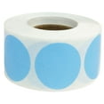 thumbnail image 1 of Baby Blue Circle Color Dot Stickers | 1" Inch Round | 500 Pack, 1 of 1
