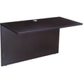 thumbnail image 3 of Boss Office Products U-Shape Desk Credenza with Pedestal and Hutch in Mocha, 3 of 8