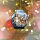 thumbnail image 4 of Adorno navideño de cristal con muñeco de nieve Adornos navideños para colgar Decoración con estilo único Diseño único Estilo navideño Adornos para colgar, 4 of 5