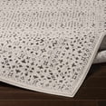 thumbnail image 6 of BoutiqueRugs Sattley Farmhouse Black and White Area Rug - Oriental Floral and Dotted Neutral Carpet for Bedroom, Living Room - Charcoal, Black, Cream - 5'3" x 7'3" (5x7), 6 of 13