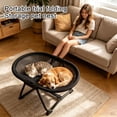 thumbnail image 5 of Elevated Pet Bed, Cooling Breathable Raised Rest Spot for Small Dogs and Cats, Indoor and Outdoor Use, Foldable Portable 22X16X10 Inch Pet Cot with Storage Carry Bag, 5 of 6