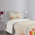 thumbnail image 5 of Ambesonne Pride Quilted Bedspread Set 2 Pcs, Heart Sign Colorful Love, Twin Size, Multicolor, 5 of 6