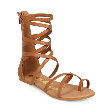 criss cross gladiator sandals