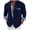 Navy*light pink button down shirt men, variant on Eryao Cotton Button Down Shirt Men Short Sleeve Lapel Tees Summer Casual Solid Color Basic Shirts Lightweight Wotkout Blouses,Khaki,XXL