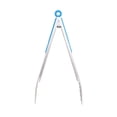 thumbnail image 1 of Xihbxyly Pinzas de Acero Inoxidable, Pinza de Cocina con Punta de Silicona Antiadherente, Herramienta para Barbacoa de Agarre Cómodo, Utensilio para Hornear de Fácil Almacenamiento, Uso Versátil En L, 1 of 2