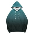 thumbnail image 4 of Womens Oversized Hoodies, Long Sleeve Pullover for Women Fall Fashion Loose Fit Ombre Tie Dye Drawstring Hooded Sweatshirts with Pockets, 4 of 5
