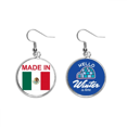 thumbnail image 1 of en méxico, país de amor cuelgue la joyería del pendiente del hielo del invierno de la gota Unbranded M, 1 of 3