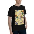 thumbnail image 2 of Bingfone Beautiful Bright Birds And Flowers Men'S Loose Fit Short-Sleeve Pocket T-Shirt, 2 of 7