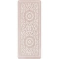 thumbnail image 2 of Unique Loom Comfort Mat Collection - Floral (2'  x 5' Rectangle Beige/Ivory), 2 of 5