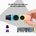 thumbnail image 4 of Kazoo Plastic, Professional Adjustable Tone Musical Instrument with 10Pcs Flute Diaphragms for Ukulele Violin, 4 of 8