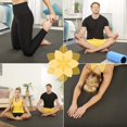thumbnail image 6 of Extra Thick Non-Slip Yoga Mat, 6' x 4' x 8mm, Barefoot Exercise & Fitness, 6 of 7