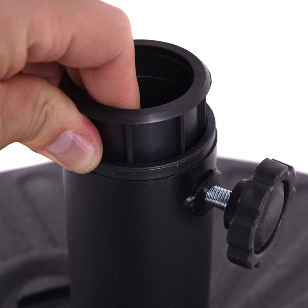 Aimee Lii 20 Inch Round 23L Water Filled Umbrella Base, Patio Umbrella Stand Aimee Lii 20 Inch Round 23L Water Filled Umbrella Base, Patio Umbrella Stand