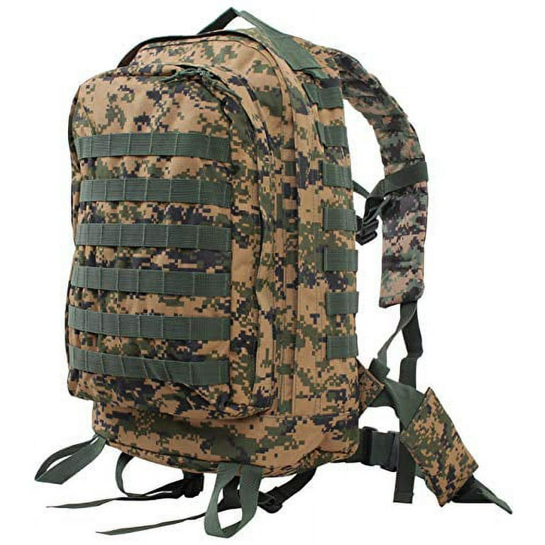 Rothco Molle Ii 3 Day Assault Pack Woodland Digi Walmart