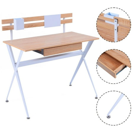 Computer Desk Pc Laptop Table Wood Home Office Furniture W Computer Desk Pc Laptop Table Wood Home