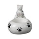 thumbnail image 1 of WAITLOVER Candelabro de gatito de dibujos animados, candelabro de té de cerámica hecho a mano, candelabro perfumado de animales, decoración del hogar, regalo para mamá amante de los gatos, 1 of 6
