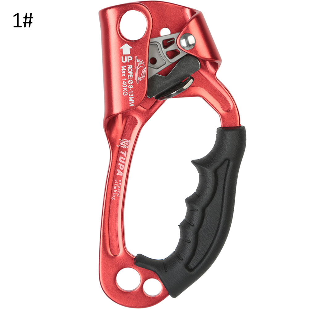 Opolski Mountaineering Rock Climbing Rope Clamp Hand Ascender Rappelling Gear