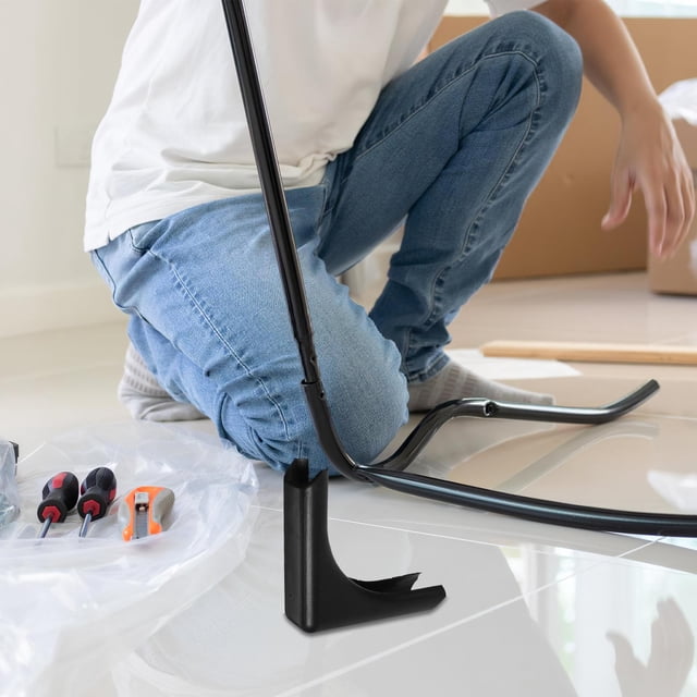 WRITWAA 1 Paire de Patins en Plastique pour Meubles Ronds Résistants à l'Usure Remplaçables pour Activités Extérieures