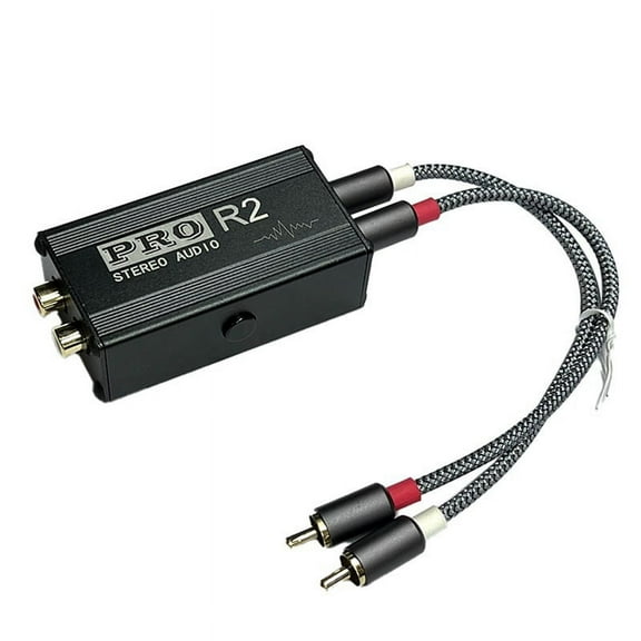 WM25 Ground Loop Audio Isolator Audio Noise Filter Noise Suppressor Isolator Audio Signal Noi