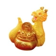thumbnail image 6 of Tongina Mini Dragon Statue Miniature Figurine Chinese New Year Decor Office Car Dashboard Decor Party Desktop Animal Figure Sculpture 3.9cmx4cm, 6 of 8