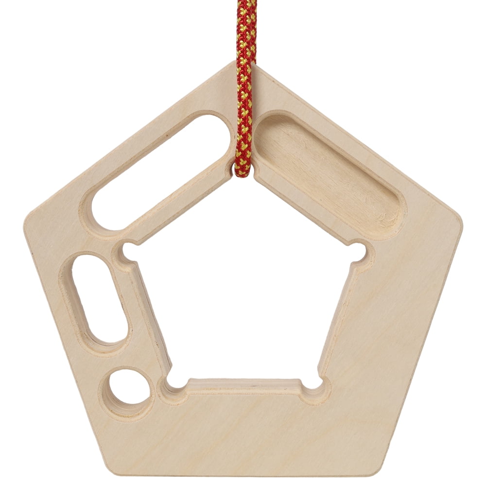 Dual Rock Climbing Fingerboards - Wooden Hangboard Pair for Home & Gym Strength Training